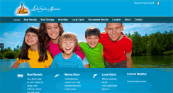 Desktop Screenshot of lakesidemarinahickory.com